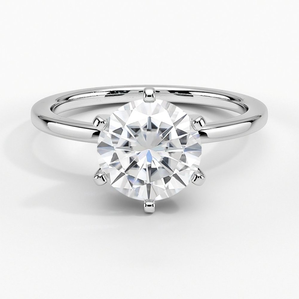 Certified 3ct. t.w. Diamond Solitaire Engagement Ring